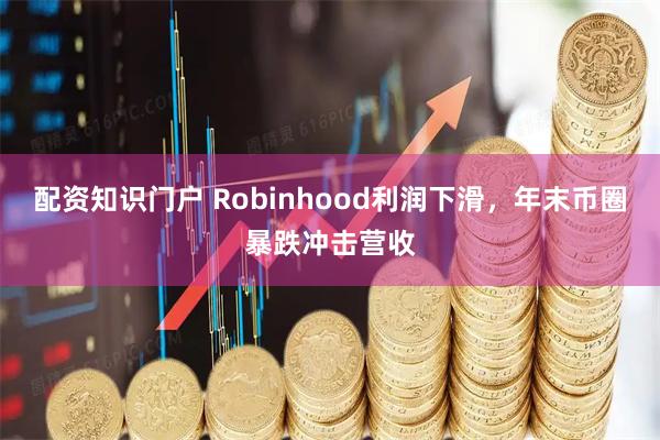 配资知识门户 Robinhood利润下滑，年末币圈暴跌冲击营收