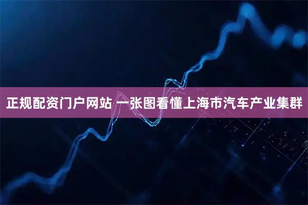 正规配资门户网站 一张图看懂上海市汽车产业集群